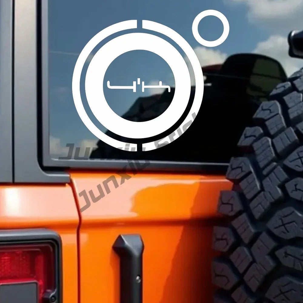 For Bumper Window Laptop Waterproof Durable Sticker Decal