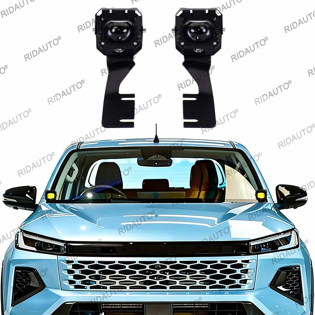 For Hilux 2026 Travo Prerunner & 4trex Hood Spotlight Fog