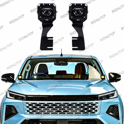 For Hilux 2026 Travo Prerunner & 4trex Hood Spotlight Fog