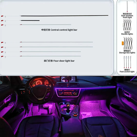 For BMW 3 Series F30 F31 Ambient Fit Gt Series 2014-2019 F32 F33