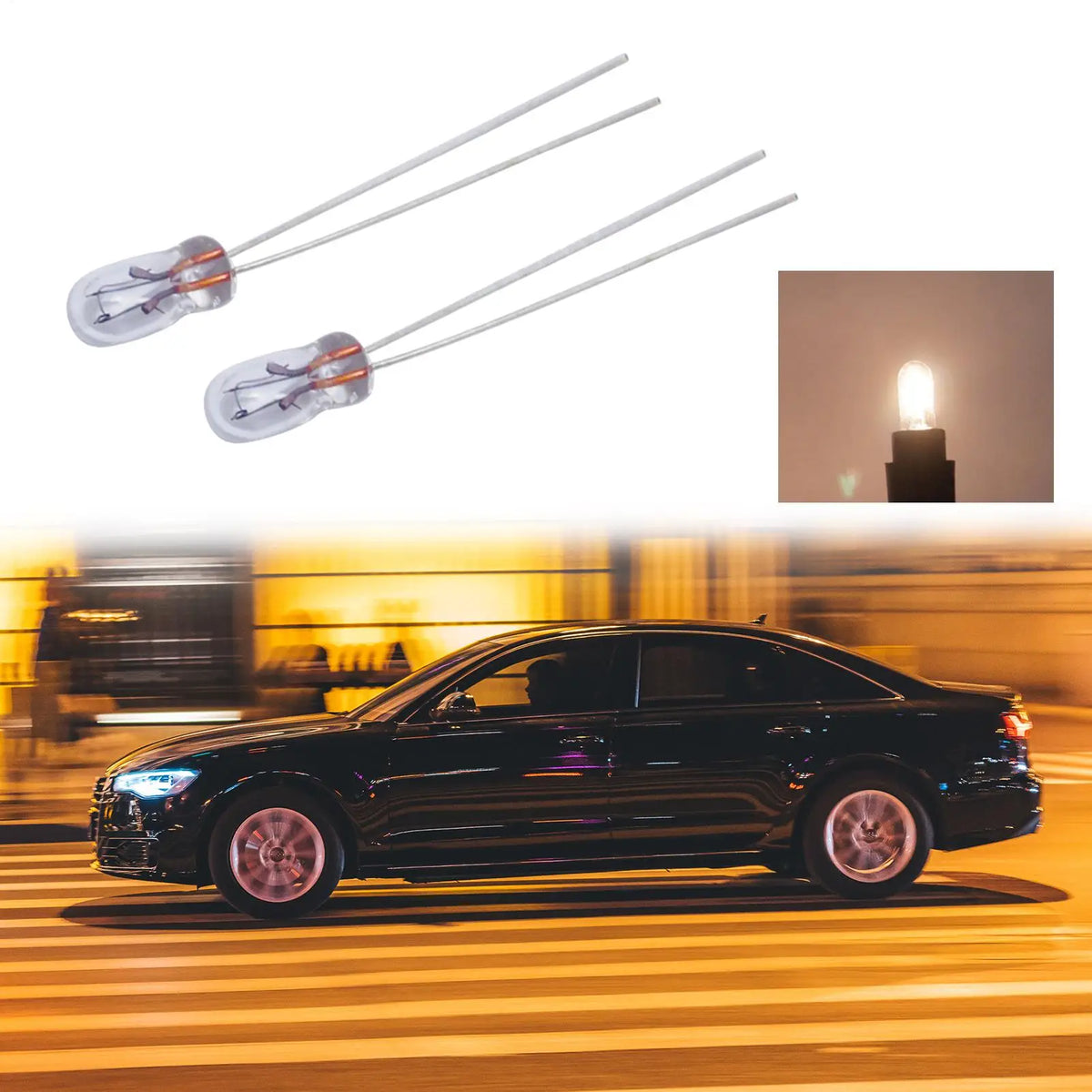 10PCS Set Dashboar Instrument Dash Bulbs Indicator