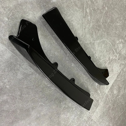 For BMW 3 Series F30 M Rear Bumper Diffuser Side Splitters Gloss