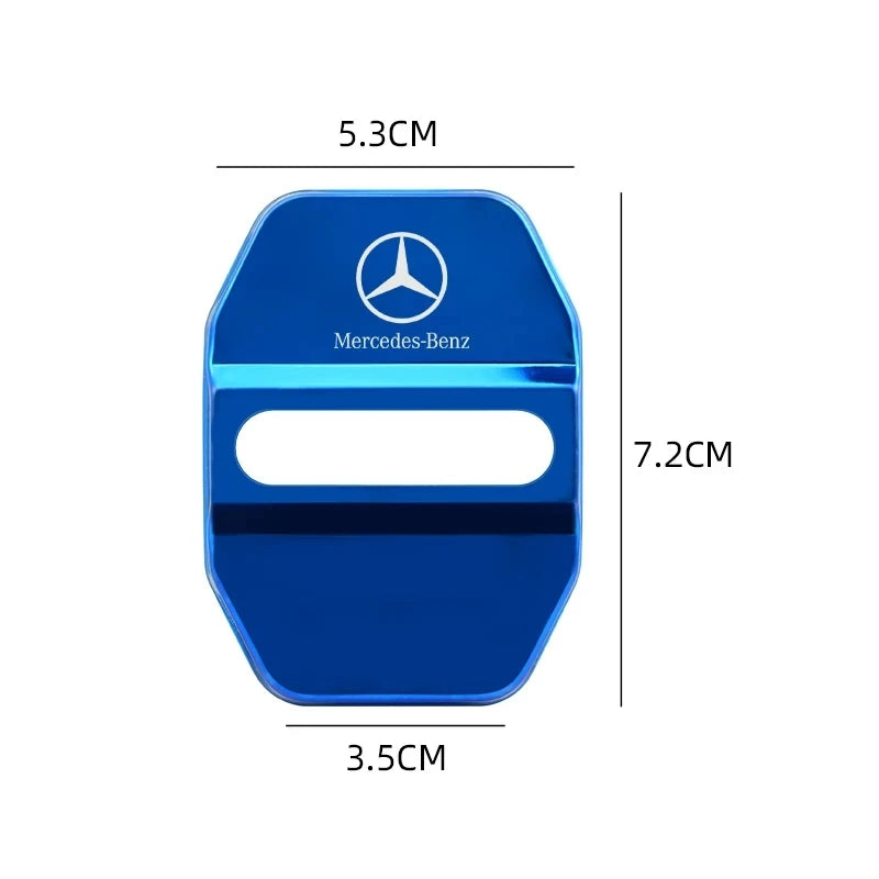 For Mercedes Benz Amg W205 W204 4PCS Door Lock Protective Cover