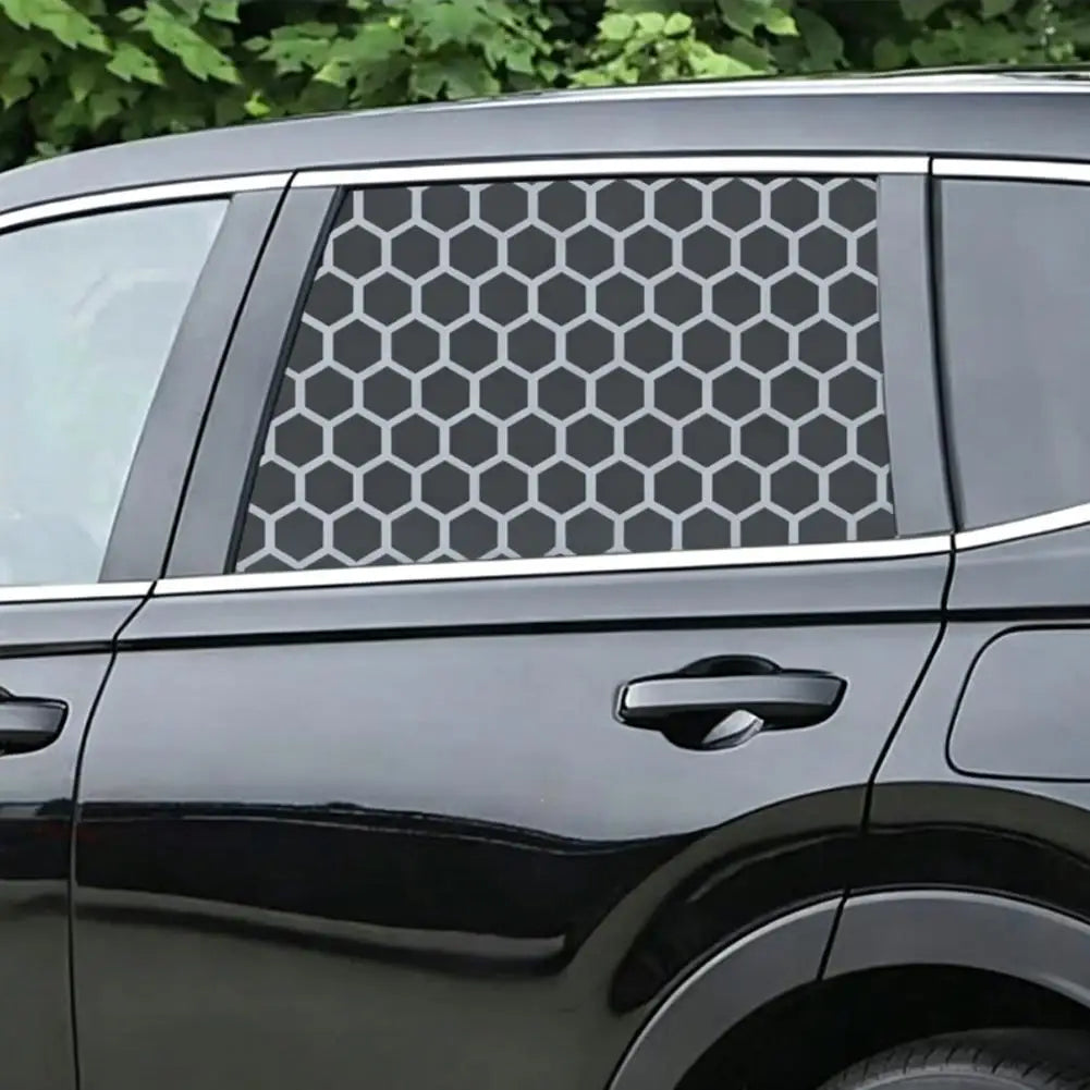 75x50cm Matte Black Stickers Honeycomb Hexagon Hollow