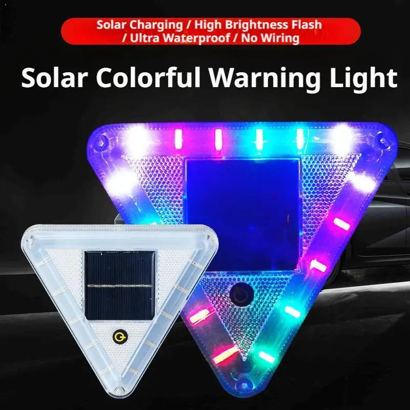 Truck Solar Powered Warning Flashing Anti Collision Tail Touch