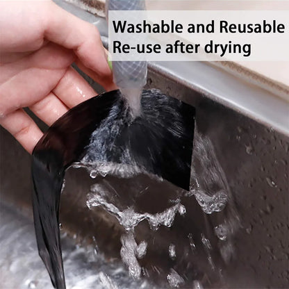 3D Carbon Fiber Sticker Waterproof Door Sill Protector Bumper