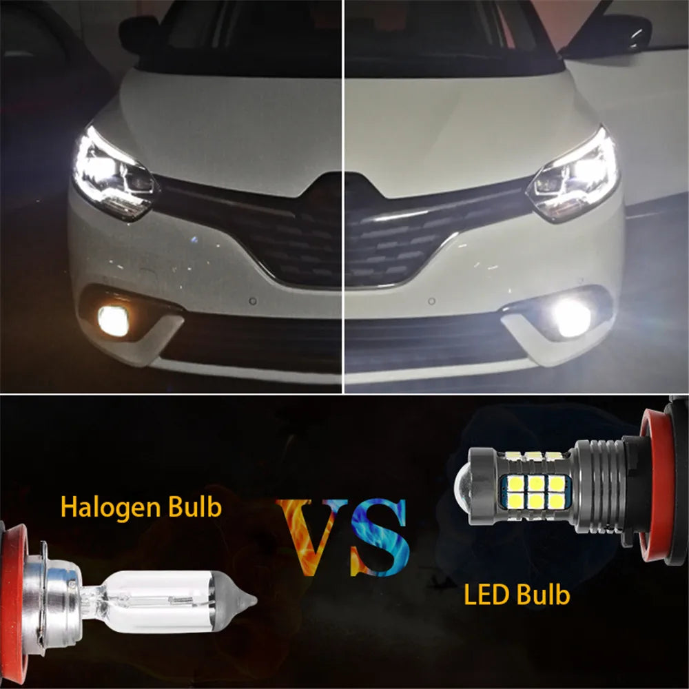 For Audi Q5 8R 2008 - Front Fog Bulbs H8 H11 H9 H16 2017 2009