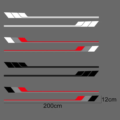 For Audi A4 B8 8K B9 Side Door Stickers Vinyl Decal Trims