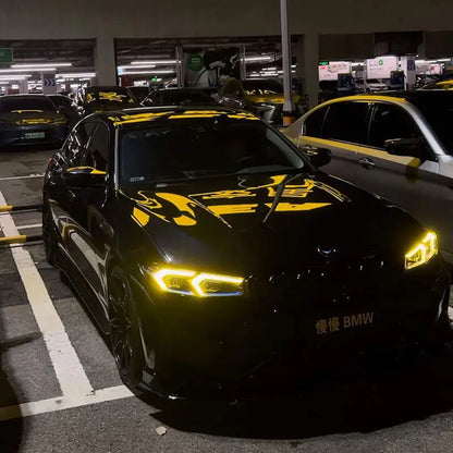 For BMW 3 Series G20 Lci G28 I3 Drl RGB White Yellow Board