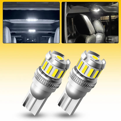 Auxito 2PCS W5W T10 Bulbs 194 168 2825 5W5