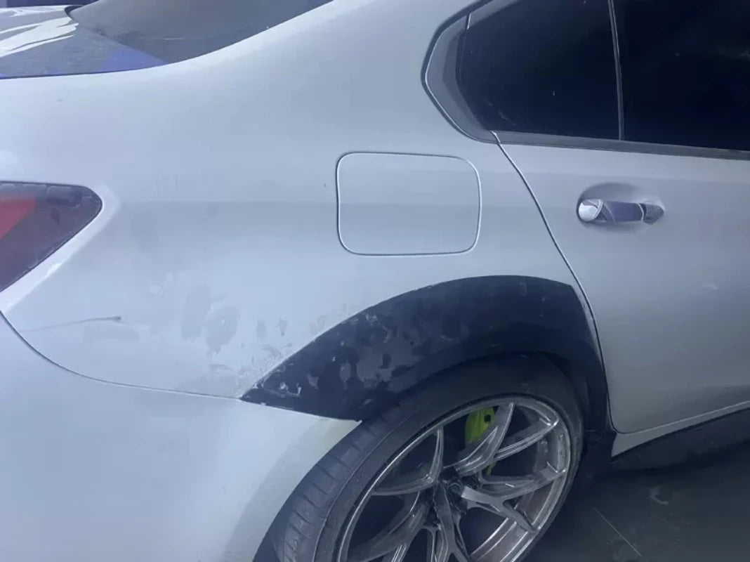 For BMW 3 Series G20 G28 Unpainted Rear Eyebrow M3 Wide Body Kit