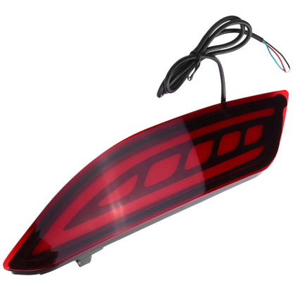 For Honda Hrv HR-V 2015-2018 Two Rear Bumper Reflector Fog Brake