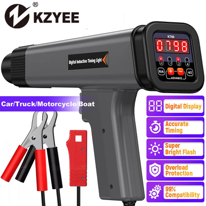 Kzyee KT60 Digital Stroke Petrol Engine Timing 12V Ignition
