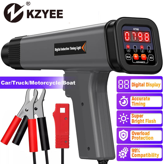 Kzyee KT60 Digital Stroke Petrol Engine Timing 12V Ignition