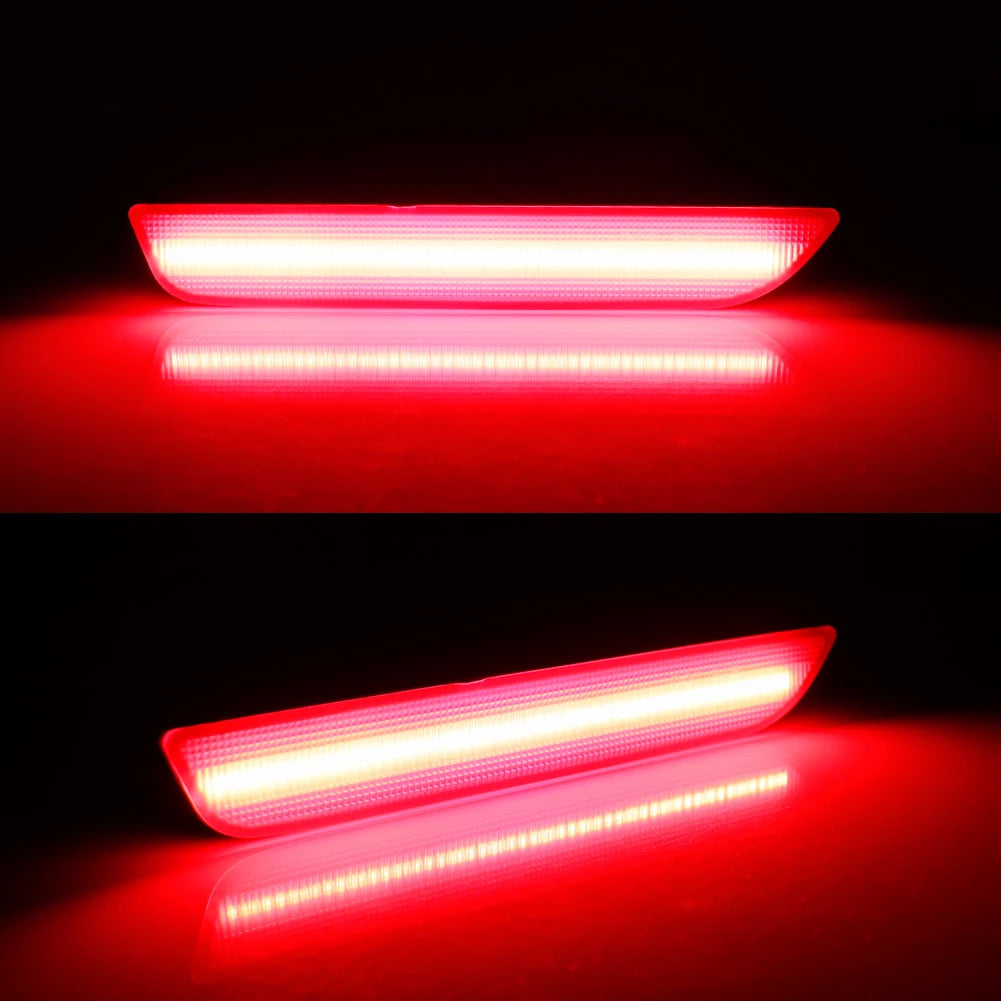 For Ford Mustang 2010-2014 Fender Flare 2PCS Bright White Red