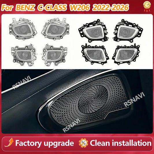 For Mercedes Benz C-class W206 Glc Colors Door Illuminated Cover