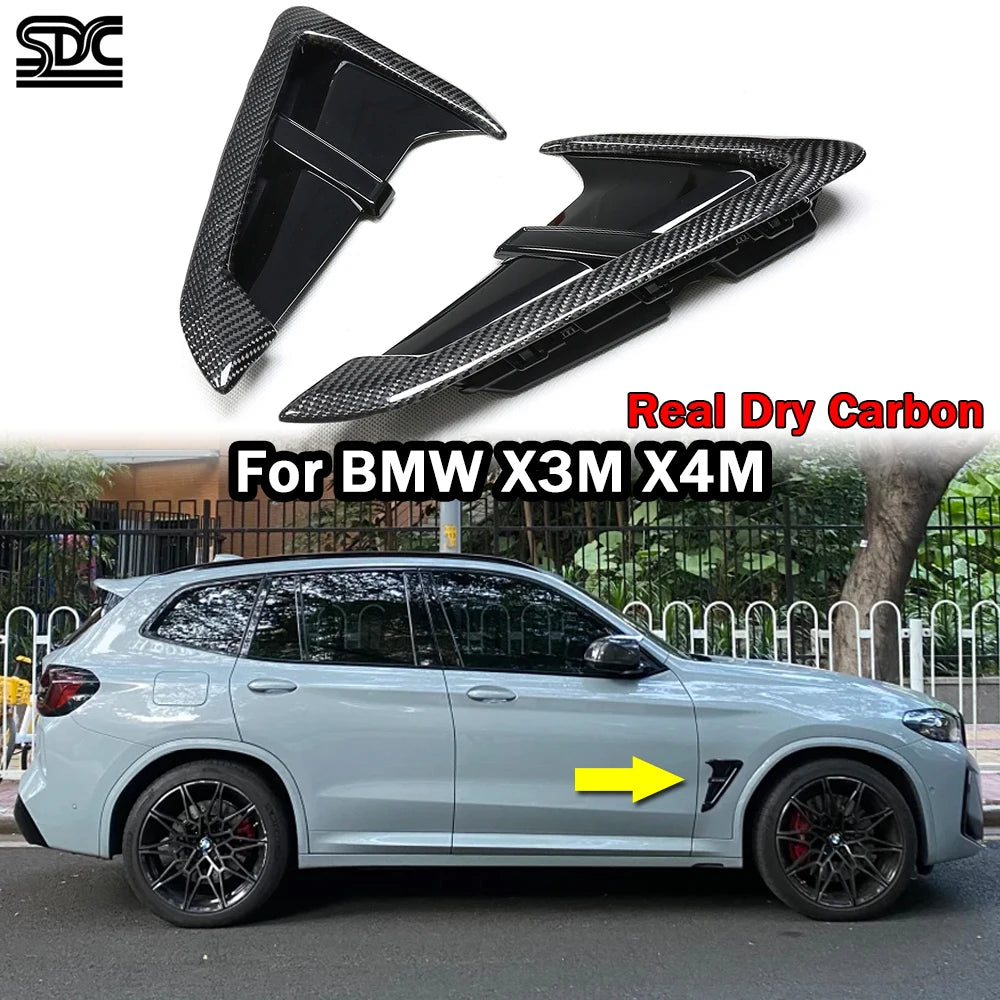 For BMW X3 M40I G01 X3M X3 X3M Real Carbon Fiber Side Fender