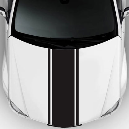Hood Stripe Sticker Racing Stripes Body Side Vinyl Modified