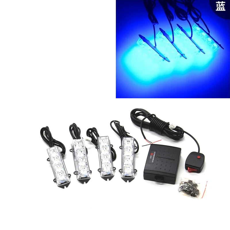 Grille Opening Manual Control Flashing Warning 12V Emer