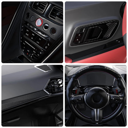 1-10m Nano Carbon Fiber Door Protect Tape Body Vinyl