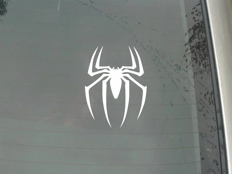 15CM Reptile Black Spider Stickers On Motorcycle Pvc Decals