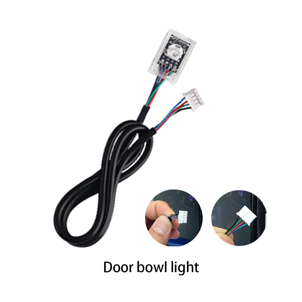 Dual Zone Symphony Streamer Ambient Full Colors Strip Door
