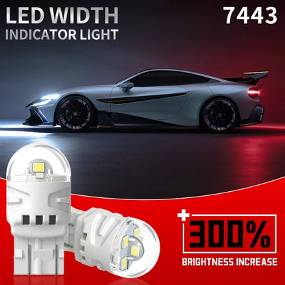 For Lada Drl P21 5W 2400LM Dztr P21W py21w ba15s T20 W21 5W W5W