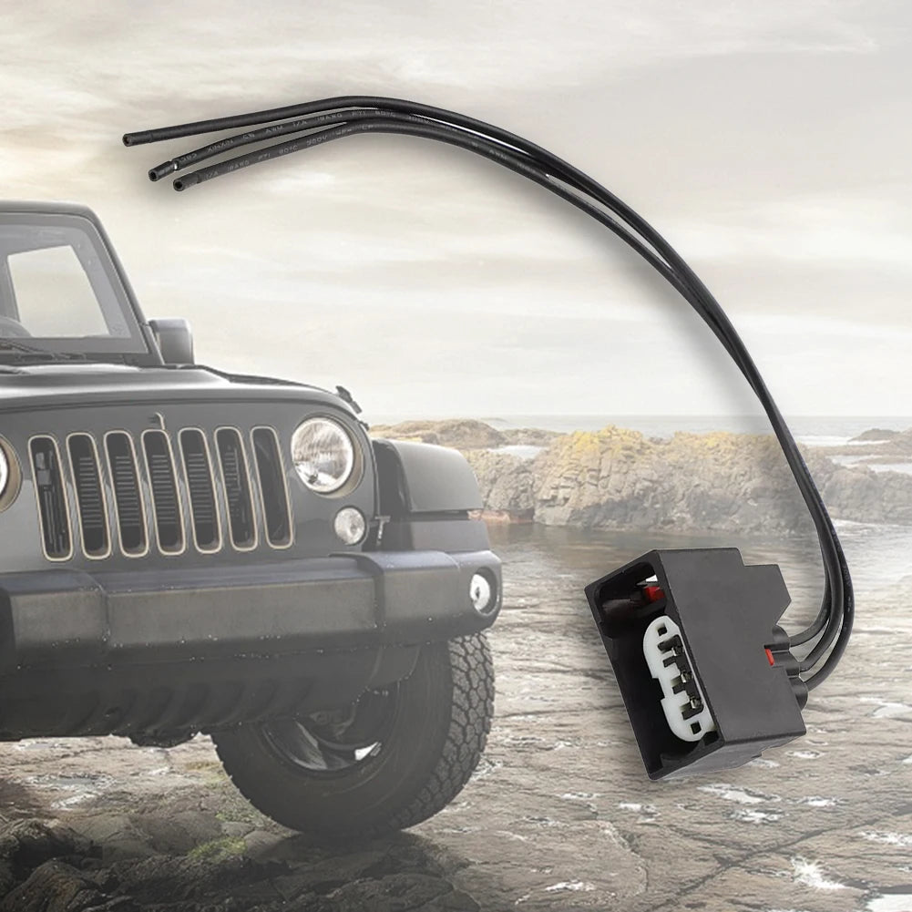 For Wrangler Jk 07-18 Front Turn Signal Connector Plug Harness