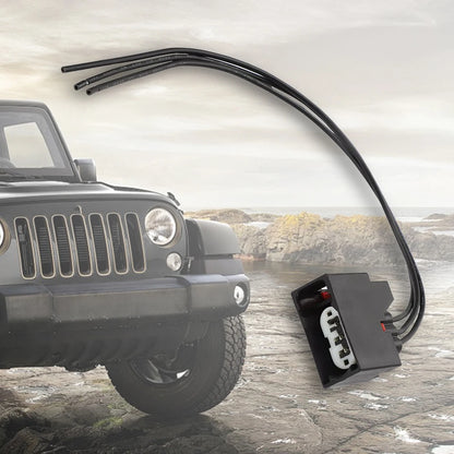 For Wrangler Jk 07-18 Front Turn Signal Connector Plug Harness