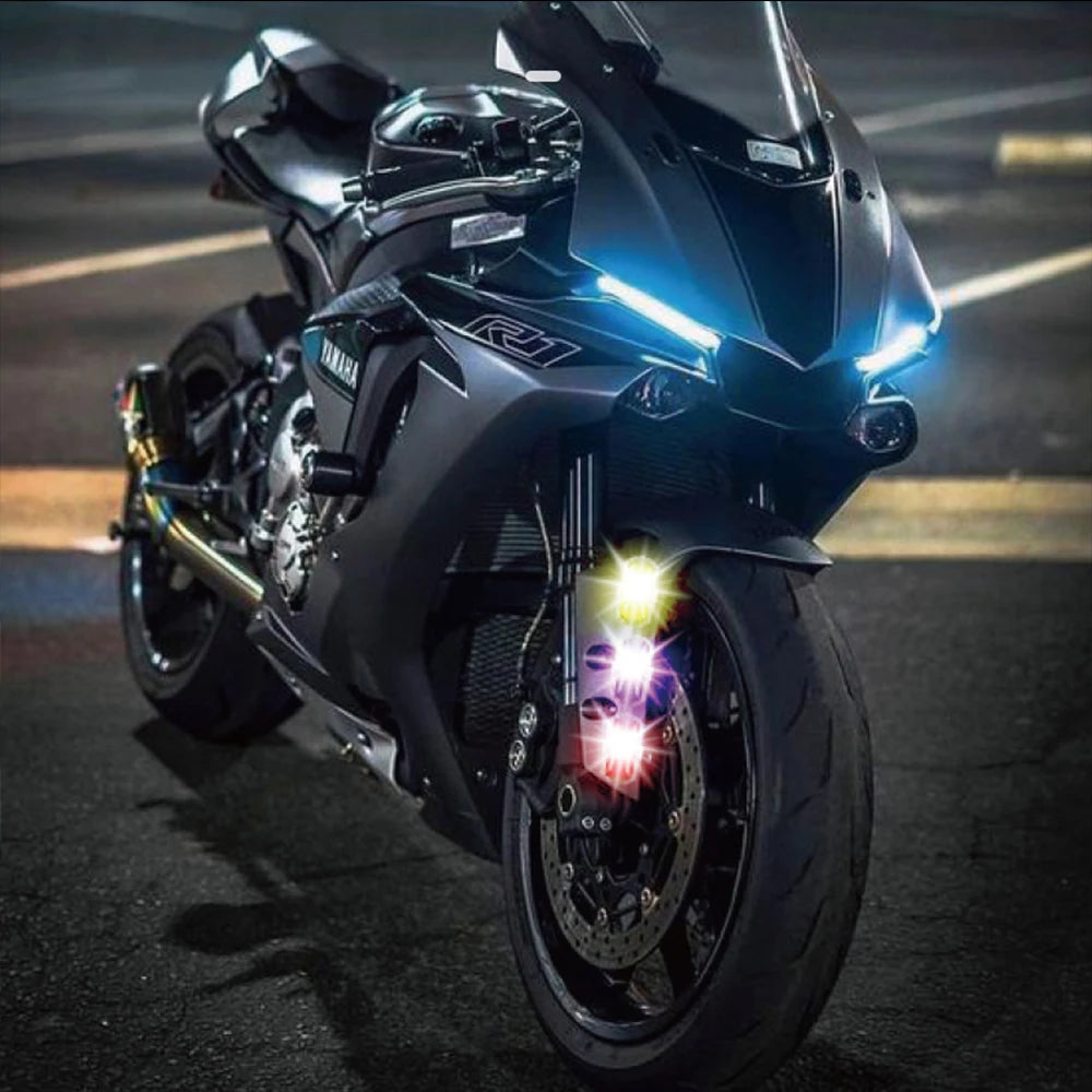 For Motorcycle Wireless 2.4g Remote Control Flash Warning Signal
