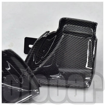 For BMW F80 M3 F82 F83 Oiomotors Dry Carbon Dynamic Air Scoops