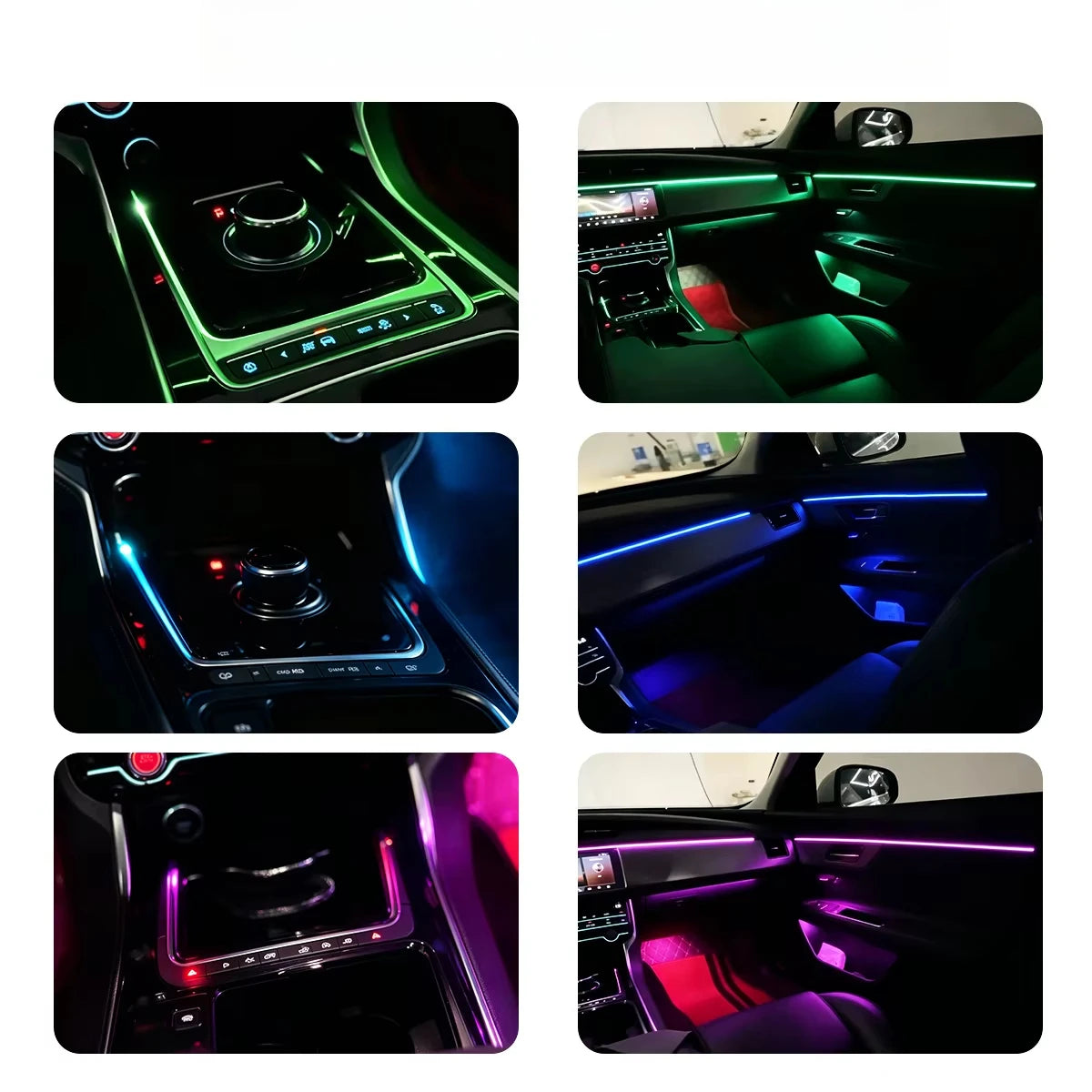 For 2016-2024 Ambient Light 64 Color Smart Ambient Upgrade