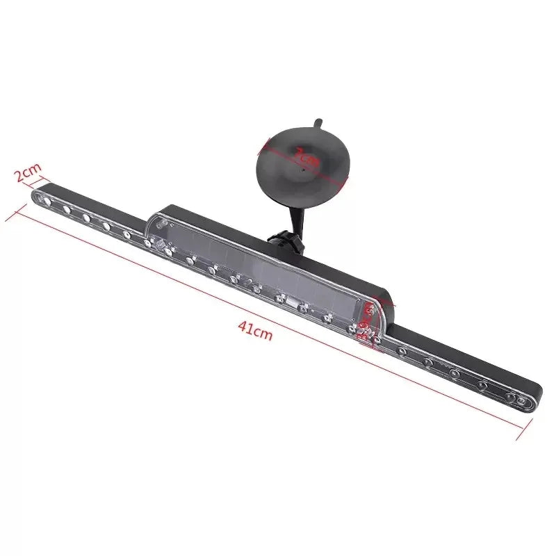 Emergency Solar RGB Strobe Warning Multifunction anti-collision