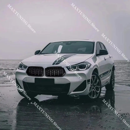 For BMW X2 F39 2019-2024 Replacement Front Bumper Kidney Grille