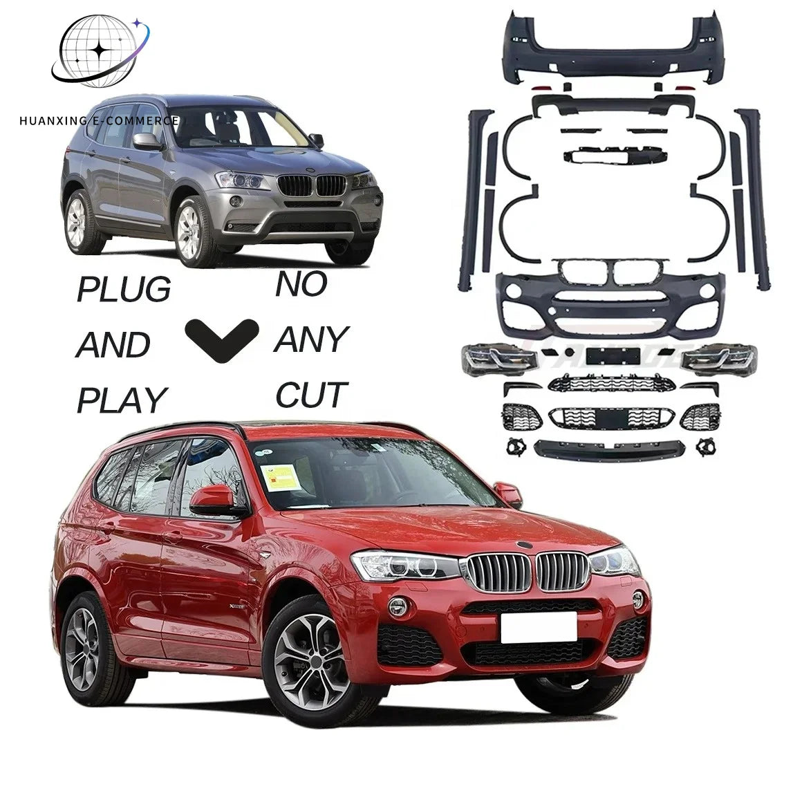 For BMW X3 Series F25 2011-2013 Factory Direct Saleauto