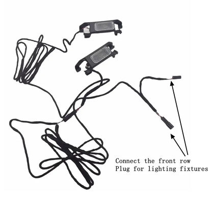 For VW Passat B6 Jetta Golf Rear Footwell Wiring Harness