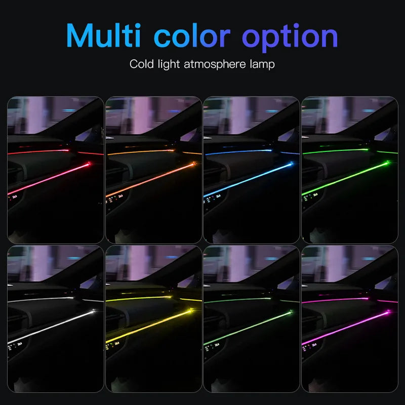 Interior Atmosphere Lighting Strip 5V Flexible El Cold Line