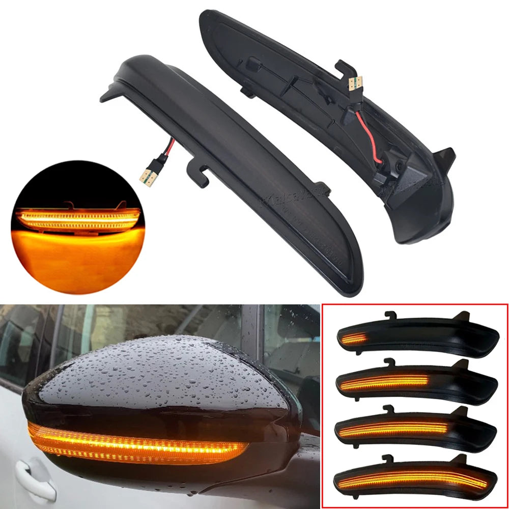 For Peugeot 208 2008 Citroen C3 Sequential Blinker 2X C4 Cactus