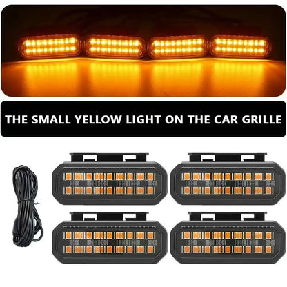 For Volkswagen Amarok Specialized Center Grid Small Yellow Front