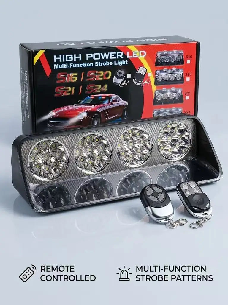Power Strobe Bar S16 S20 S21 S24 Wireless Remote