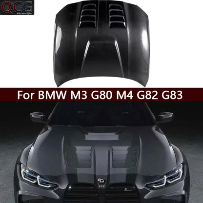 For BMW M3 G80 M4 G82 G83 Carbon Fiber Hood Engine Cover