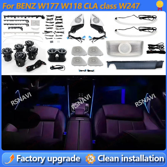 For Mercedes Benz W177 W118 Cla Colors Ambient Class W247 Air