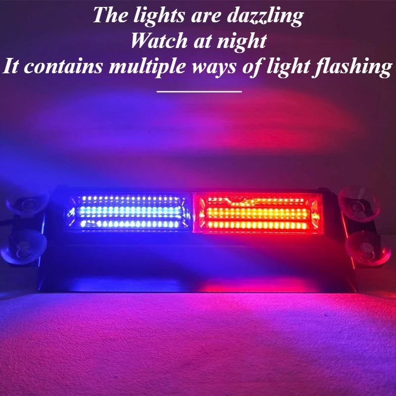 For Universal High Visibility Waterproof Strobe Warning Road
