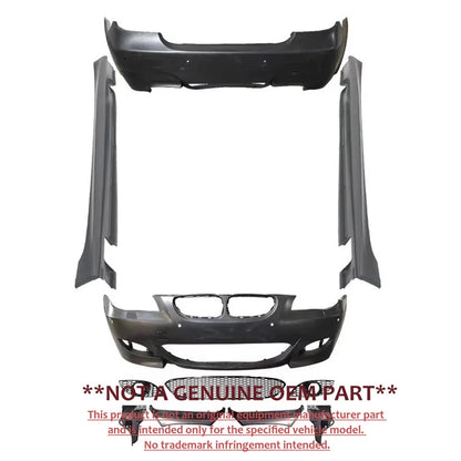 For BMW 5 Series E60 2003‑2009 Upgrade M5 Front Rear Bumper Side