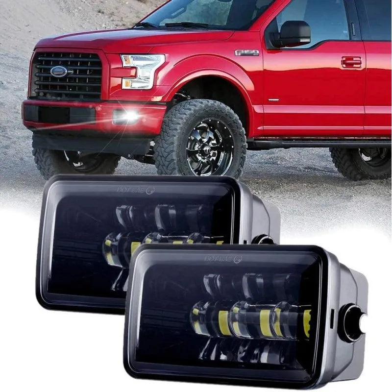 For Ford F150 2015-2018 Projector LED 2X 4inch Fog Bumper 36W