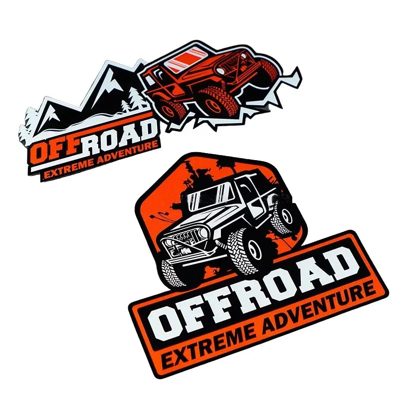 For Jeep Sticker Off Road Graphic Sticker Decals Parts Sunscreen