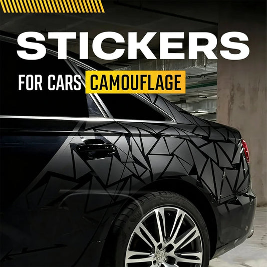 For Vehicles Stickers Large Triangle Design Side Body Window
