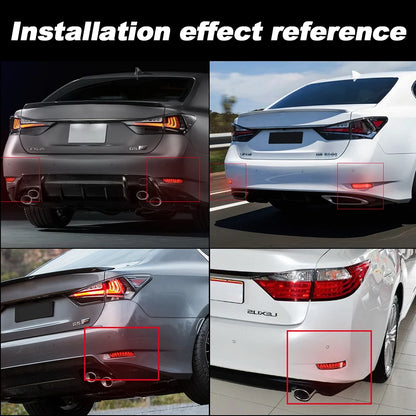 For Toyota Corolla Rear Bumper Reflector Lexus gs200t GS250