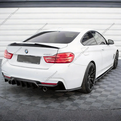 For BMW 4 Coupe M-Pack F32 Maxton Rear Side Splitters 2013-2020
