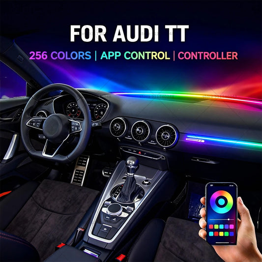 For Audi Tt Front Window Ambient Dynamic RGB Color Changing